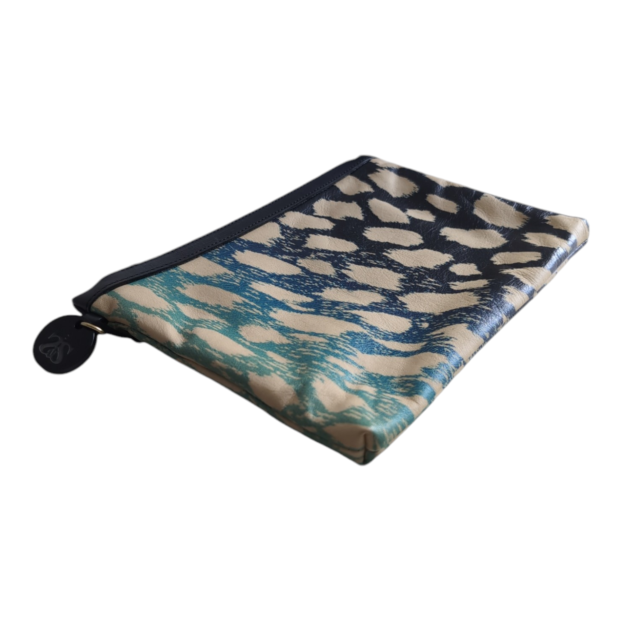 LUXX LEATHER POUCH - annimo blu